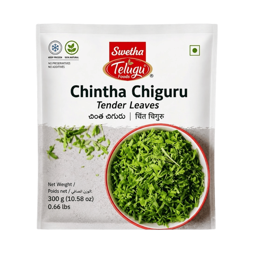 Telugu foods Chintha Chiguru Pappu 300 g buy online USA - 1
